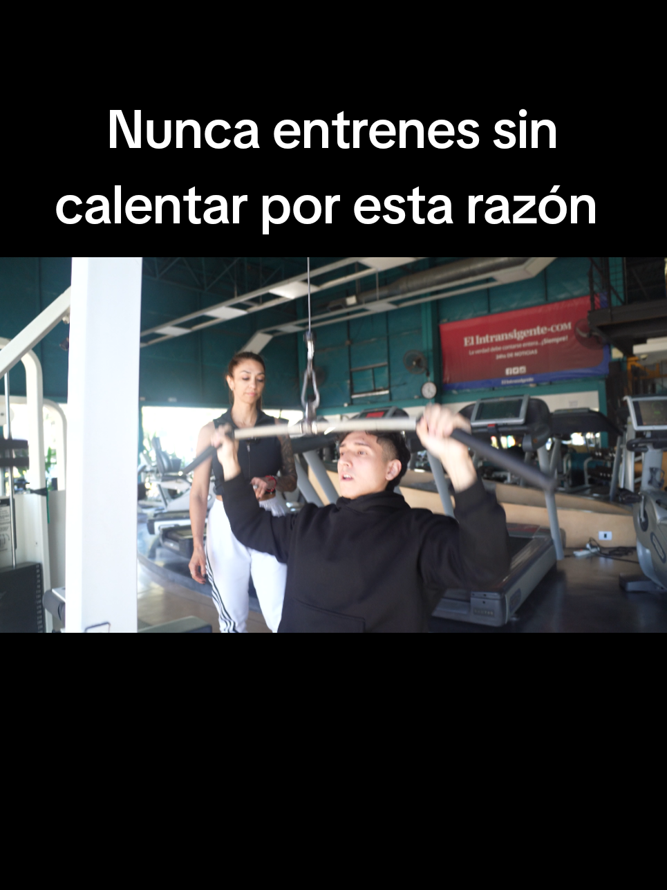 ¿Se calienta antes de entrenar? Video completo en YT: Al fallo podcast  #entrenamiento #gimnasio #calentamiento #entrenar #estiramientos 