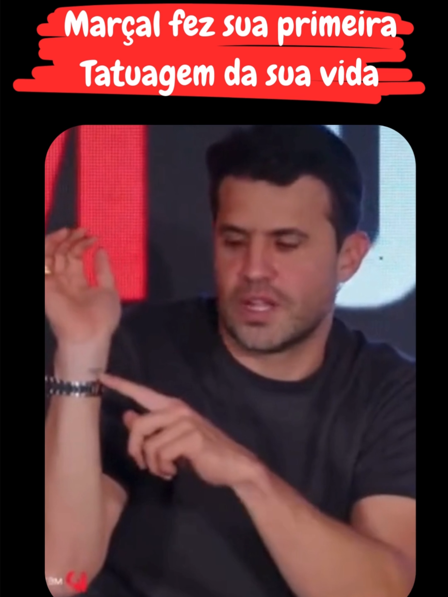 @pablomarcal1 Marçal faz sua primeira tatuagem na vida....#cortespablomarcalHX7 #hypexcortes @hypex.cortes