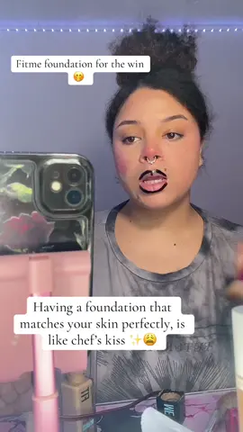 Nothing beats a foundation that actually matches 😭✨  #BeautyTok #foundation #grwm #drugstoremakeup #makeup 