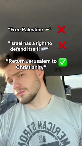 #christianity #christiannationalism #jerusalem #crusades 