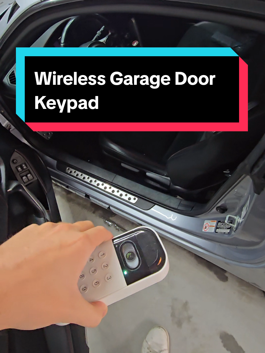 Much needed upgrade for my garage #myqgarageopener #myq #garagedooropener #garagedoor #techtok 