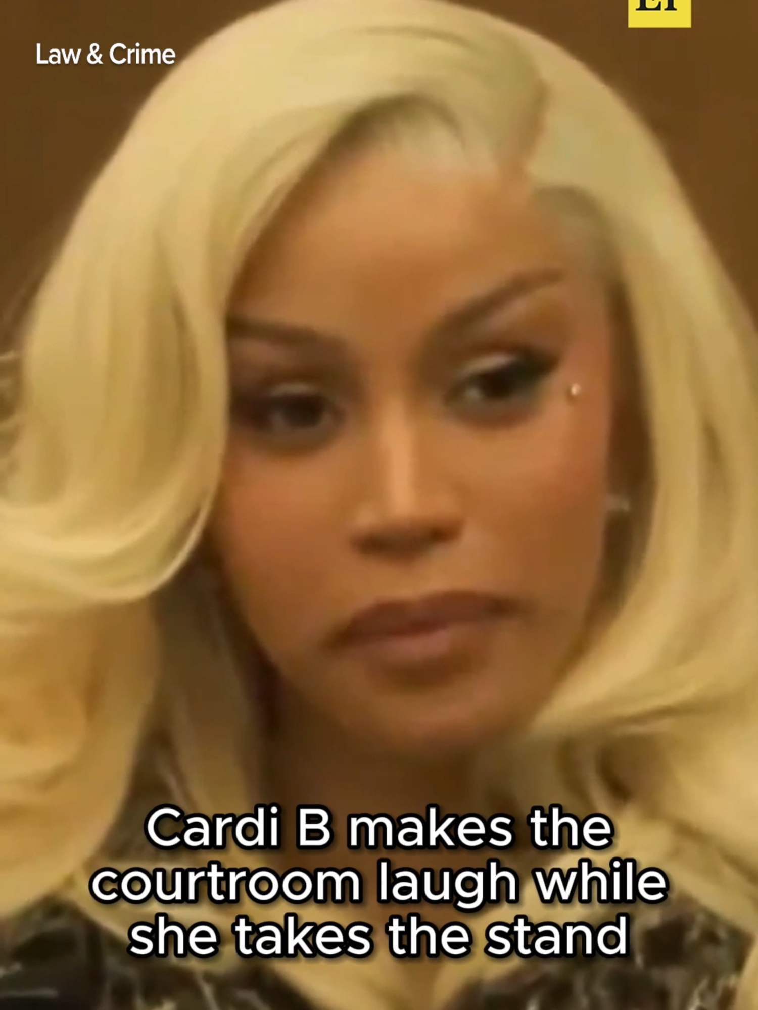 Cardi B makes the courtroom laugh while she testifies in her civil assault trial. The rapper is accused of verbally and physically attacking a security guard outside a Beverly Hills medical office in 2018. Cardi denies the allegations. #cardib #cardibtrial