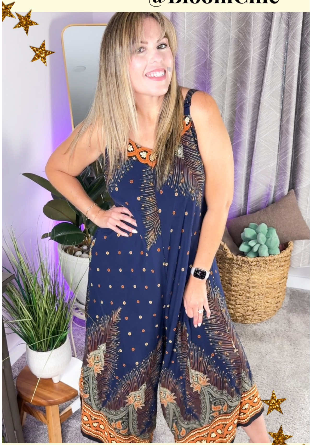 ✨GRWM✨ 🏷️ @BLOOMCHICUSOFFICIAL @BloomChic_official @Bloomchic Code: ivethebest for 15% off✨ 🔗Shop link in bio ☆ Gifted #BloomChicHaul #jumpsuit #jumpsuitstyle  #bloomchic #bloomchicfashion                      
