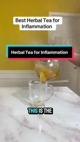 This powerful herbal tea fights inflammation, eases joint pain, and supports overall healing naturally. #inflammation #inflammationrelief #herbaltea #naturalremedies #holistichealth 