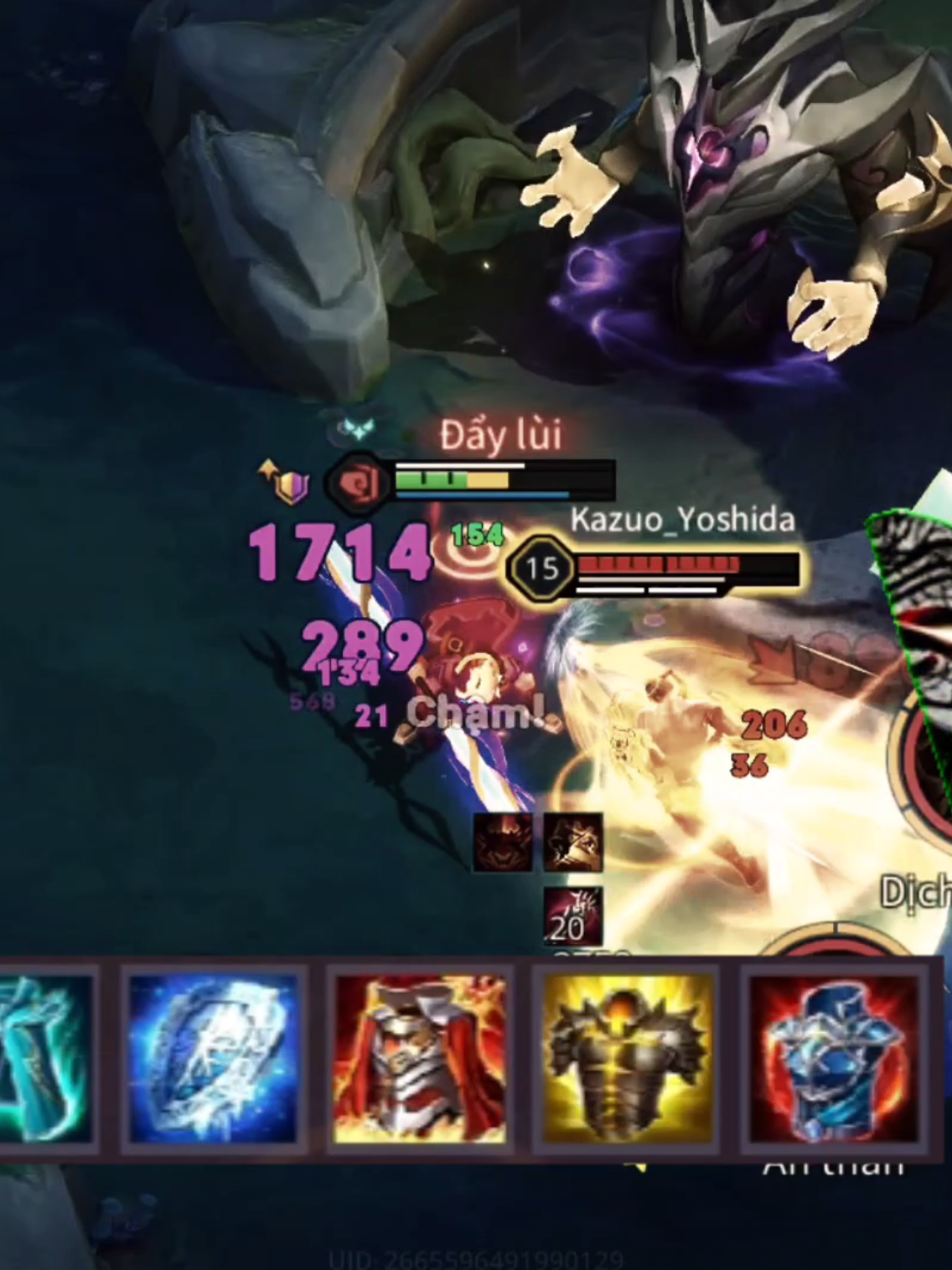 -Biết ông Da không? -Da gì??? -Daden đỡ đòn #liênquânmobile 