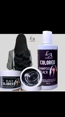 Dê uma olhada em Kit Shampoo e Máscara Tonalizante Black Preto Intenso - S/ Amônia - Resultado 100% Natural por R$29,95. Compre na Shopee agora! https://s.shopee.com.br/6KuazeBd94 #cabelopreto 