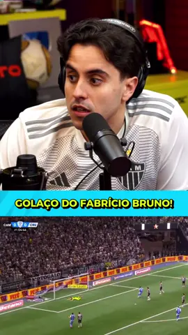 MEU DEUS DO CÉU QUE GOLAÇO DO FABRÍCIO BRUNO!  #cruzeiro #atleticomg #copadobrasil 