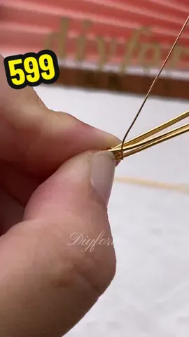 Vintage bangle#handmade #DIY #jewelry #bangle #bracelet #tutorial #jewelrymaking #diyforu #foryou 