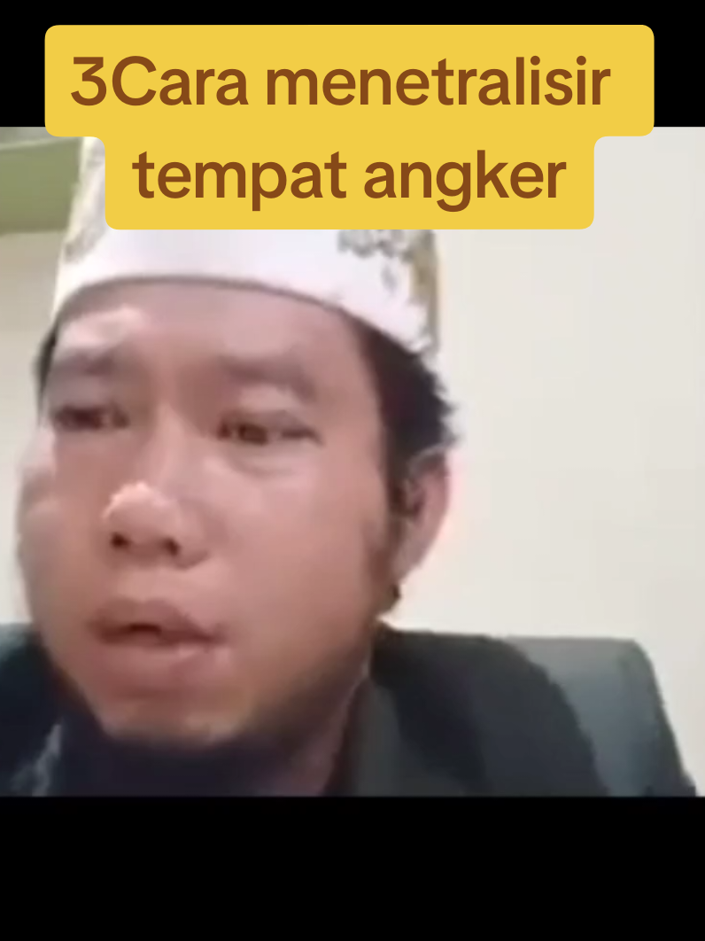 ijazah dari gus Amak: cara menetralisir tempat angker..