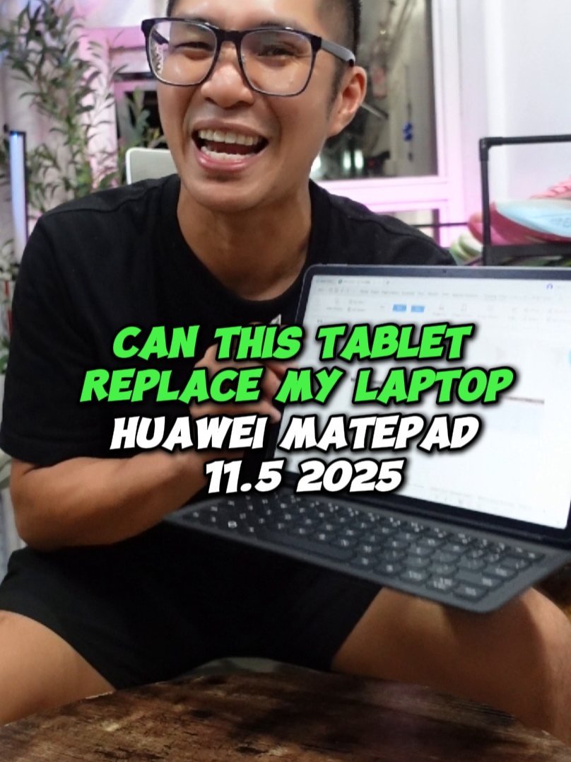 HUAWEI MATEPAD 11.5 2025 is HERE. CAN THIS REALLY REPLACE MY LAPTOP? #huaweimatepad #huawei #matepad #tablet #va #tabletpc #gadgetfinds #techreview #wpsoffice #mobileoffice #canva #videoediting