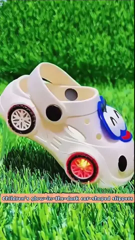 Children's car-shaped glowing flip-flops, dual-purpose wear #Flip-flops #Children's slippers #Hole shoes #Multiple colors available #Children's sandals#tiktok #tiktokshop #foryou #fyp #fypシ #malaysia #malaysiatiktok 