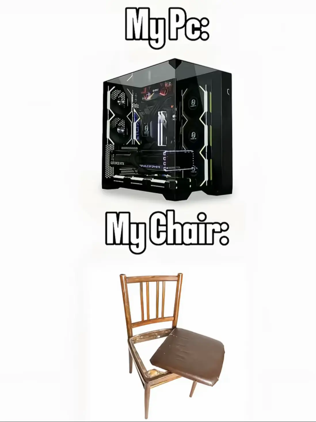 Gaming Chair ❌ Ergonomic Chair ❌ Cleopatra ✅ #GamingSetup #setupgaming #setup #fyp 