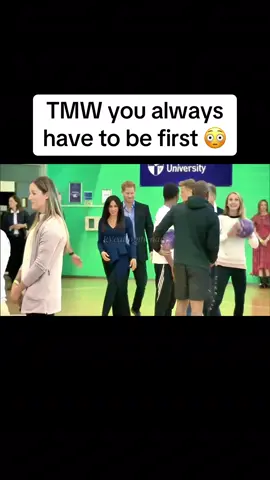 She literally walked in front of him  😳 #MeghanMarkleExposed #MeghanMarkleIsANarcissist