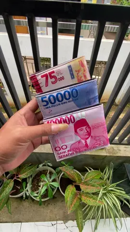 Dompet motif uang#dompetmotif #dompetkeren #dompetpria #dompetviral #wibgajian 