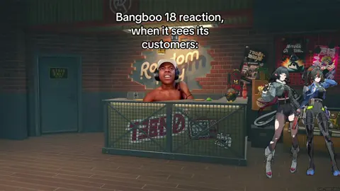 Bangboo 18 tired of seeing girls every time in their store. Especially the baddies. 😭😭😭 #fyp #zenlesszonezero #bangboo #hoyoverse #speed  
