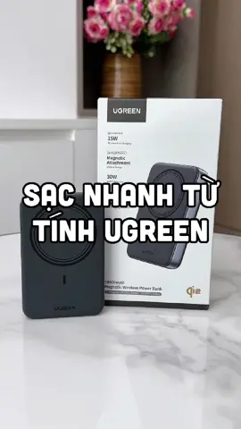 Sạc nhanh từ tính không dây Ugreen 
