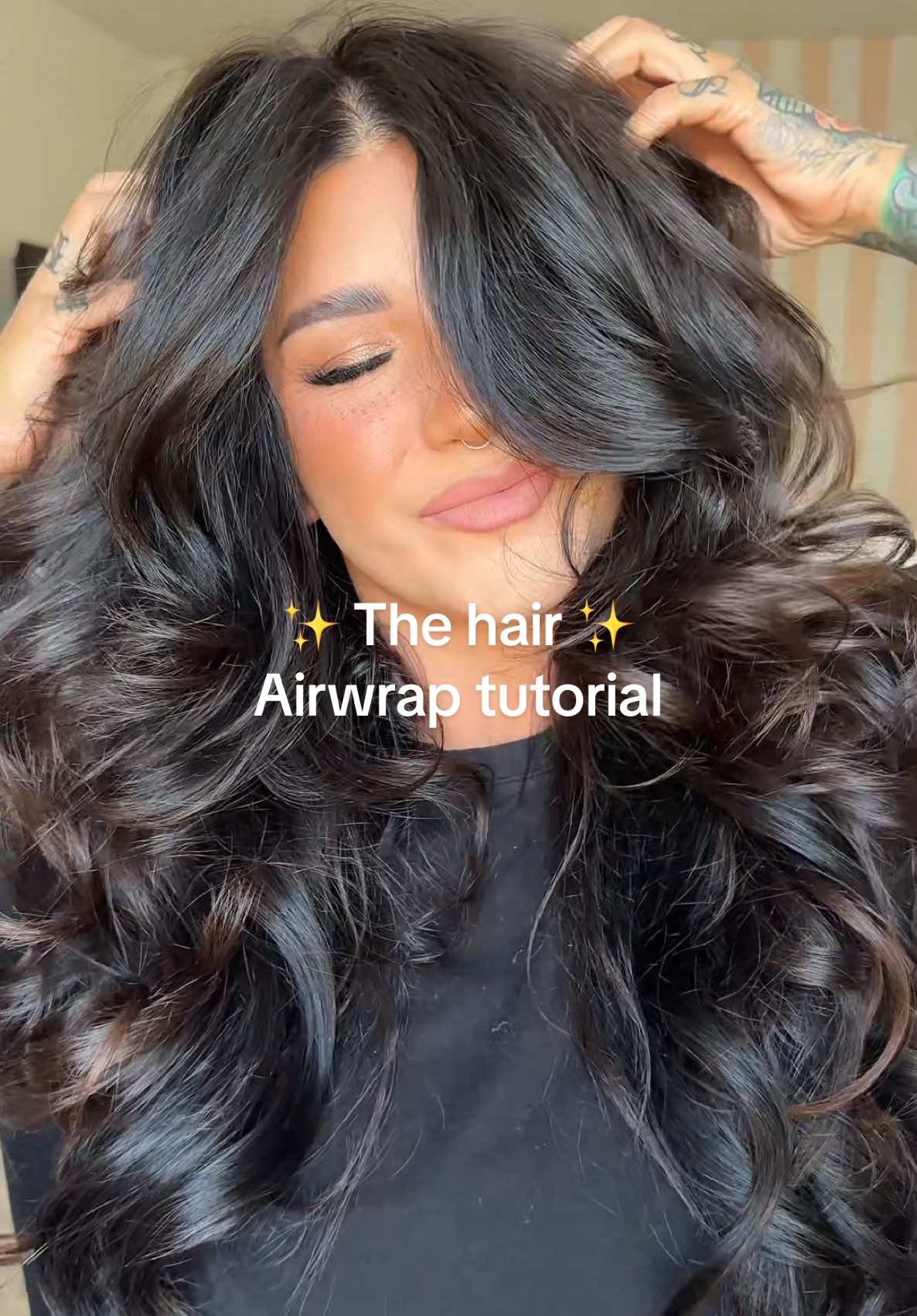✨ THE HAIR ✨  ft. My tiktok shop airwrap. Ill link it in my next video 🤭😉✨  Im sorry,  @Shark Beauty  @Dyson USA  All i have to compare right now is the price 🫣  keep in mind, ya girl has 3 rows of my all time favorite custom @trouve_hairextensions 😍  An investment and worth EVERY penny to get the mermaid hair of my dreams!  #hair #hairtok #airwraptutorial #airwrap #bigcurls 