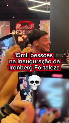 Ganley no meio da multidão na inauguração da ironberg 😱🥹#ganley #gym #fyp 