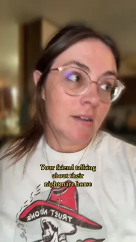 We’ve all had one. And we’ve all loved them.  #horses #horselife #horsetok #horsehumor #westernlife #horsegirl 