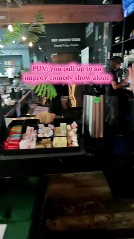 Decided to buy tix to a random improv comedy show the other day and brought you along with me 😛 I had never been to an improv show but it was 10/10 and it amazes me how creative they got on the spot. They did a whole “movie” for about 25 min which was interesting to see. 😹 #solodate #improv #comedy #solo #foryou 