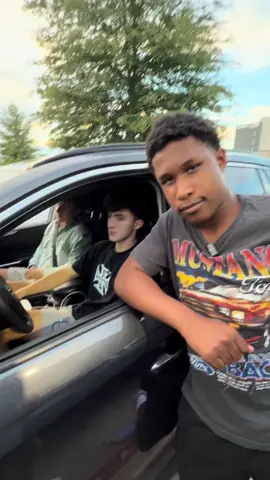 Trey Interviews Some Kids Chilling in their Car #interview #car #school 