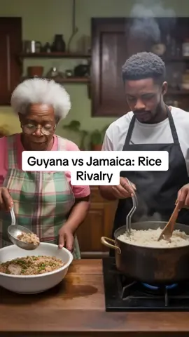 Rice and peas vs cook-up rice. Jamaica vs Guyana. Who owns the pot? #DividedIslands #CaribbeanFood #Jamaica #Guyana