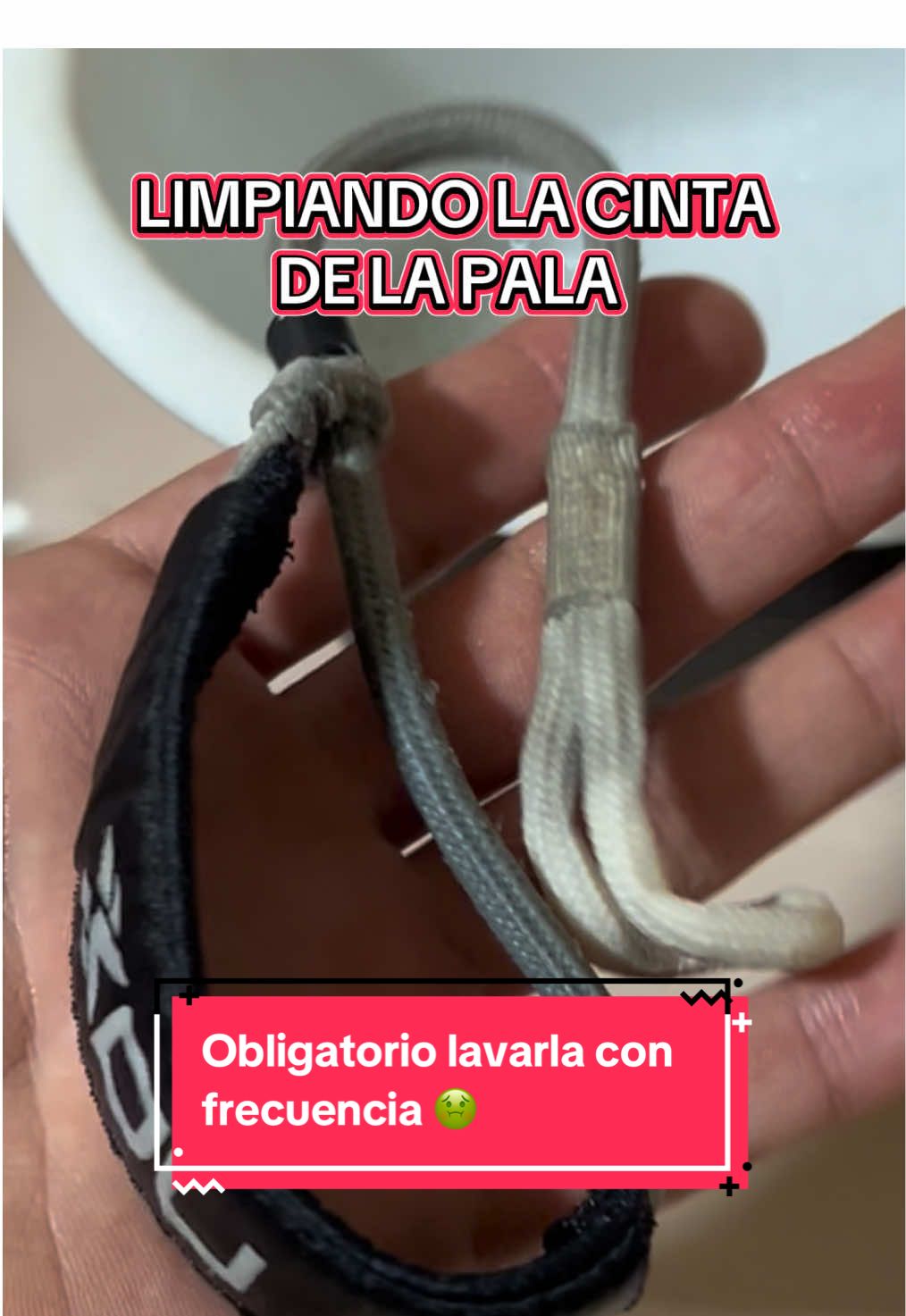 Obligatorio lavarla con frecuencia 😷🤢