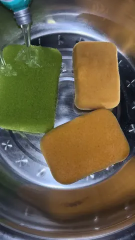 Incase you were wondering no this did not jelly 🥲 I’m going to make bleach jelly I jsut can’t find the dang dish liquid. Hopefully someone will still enjoy this bleach combo!!! Rinse is next🫣#creatorsearchinsights #CleanTok #fyp #cleantokasmr #spongeasmr 