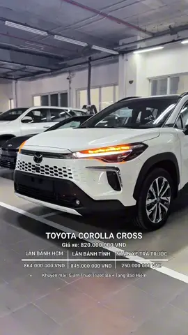 Toyota Corolla Cross 1.8V 2025. #toyotacorolla #toyotacross #nguyentoantoyota #sieuxe #xedovietnam 