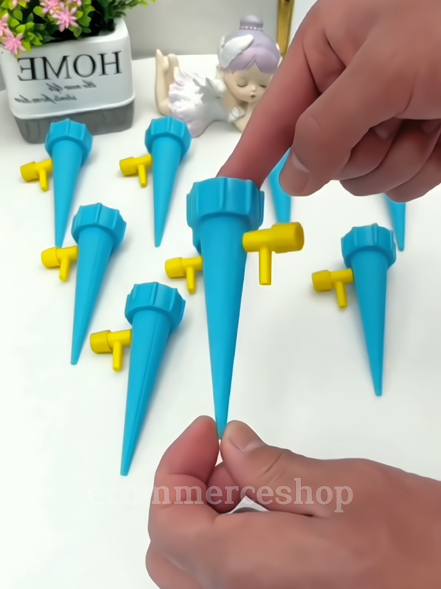 Conheça o irrigador gotejador que está viralizando no tiktok shop! 🔥 #facavocemesmo #jardim #plantas #achadinhos #verde 