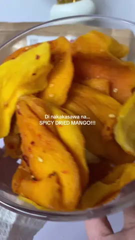 Di ka talaga magsasawa sa sarap ng spicy dried mango na ito! 💯 #saltandchilidriedmango #spicydriedmango #3ffoodspicydriedmango #driedmango #fyp 
