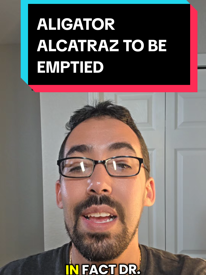 8/27 GREAT NEWS! ALIGATOR ALCATRAZ TO BE EMPTIED