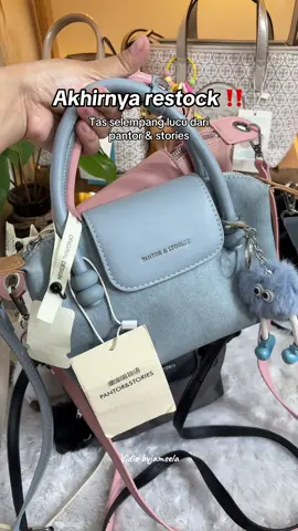 Tas selempang lucu restok lagi, gercep langsung checkout beb 🥰 #tasselempangwanita #slingbagwanita #taslucu #handbagwanita #taswanita 