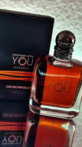 Stronger With You Intensely by Armani 🔥✨ Un perfume intenso, adictivo y romántico, con ese toque dulce y especiado que lo convierte en la fragancia perfecta para citas, noches especiales o cuando quieres dejar huella. Disponible en decants originales de 5ml 💎👌 #PerfumesOriginales #DecantsMéxico #FraganciasDeLujo #StrongerWithYou