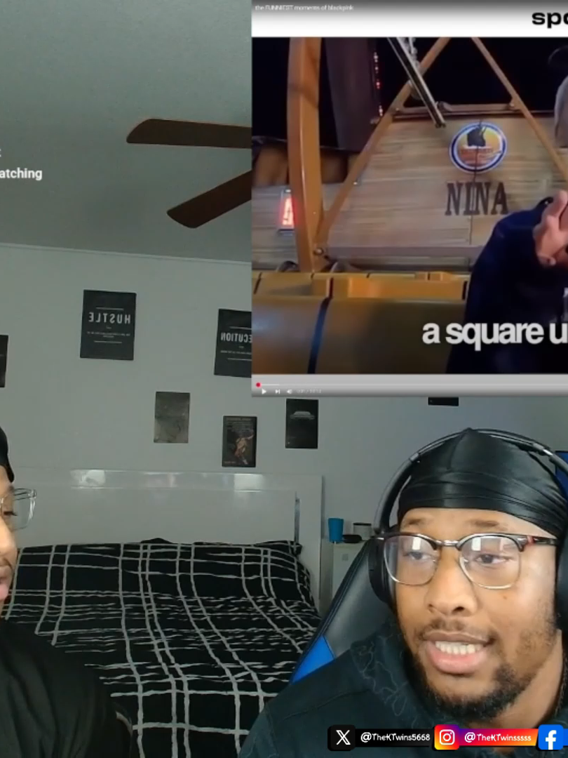 FUNNY MOMENTS PART 1 | TWINS REACTION TO BP EDITORS VIDEO!!! #kpop #twins #reaction #funnymoment #kpopedit #kpopedits #funnymoments #thektwins