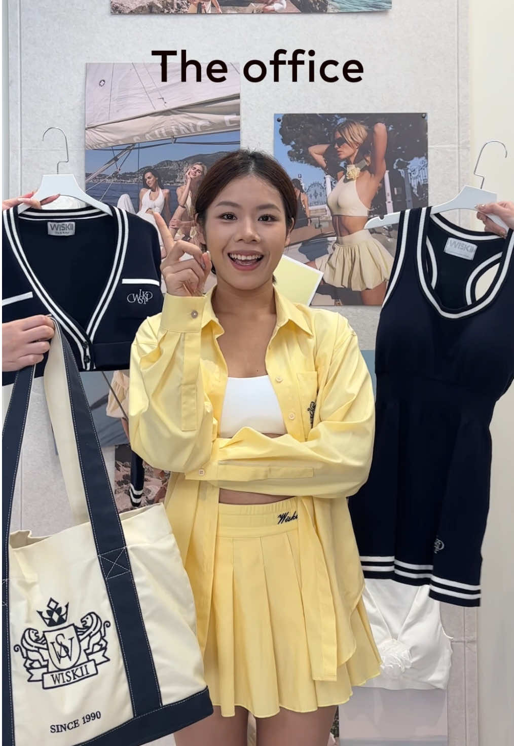Outfit Crisis Solved! 🎾💼💕 #Wiskii #WiskiiLuxe #OutfitIdeas #TennisStyle #Workwear #DateNight #StyleInspo #TikTokFashion  