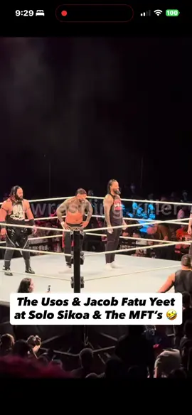 I like all of three of them  jay and jimmy  and Jacob Fatu! This is so fire 🔥 🔥🔥🔥🔥 yeet 💙💙💙💙💙
