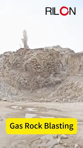 Gas blasting mining-Rilon #gasrockbresking #gasrockblasting #rilonmachinery #co2rockblasting #rockblasting    