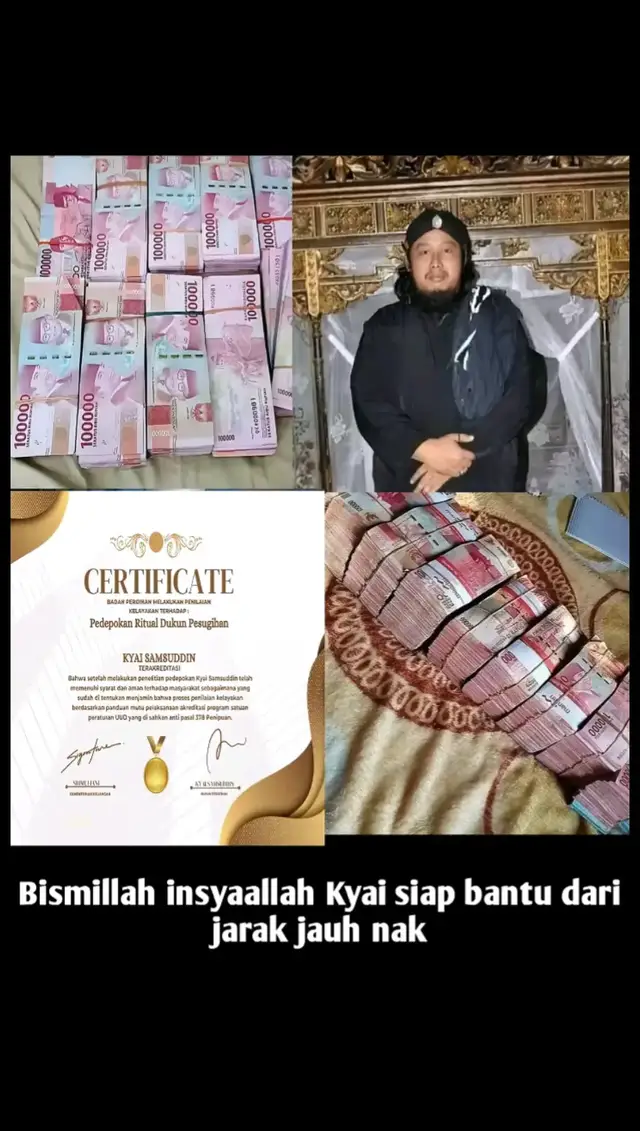 #danagoib #kyaisyamsudin #pesgihantampatumbal #asalyakin  #viral 