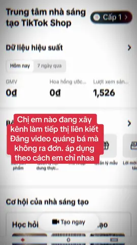 Khởi đầu hơi khó khăn cố gắng lên mấy bà ơi🍀 #tiepthilienkettikokshop #xuhuong #affiliatemarketing #viral #trending 