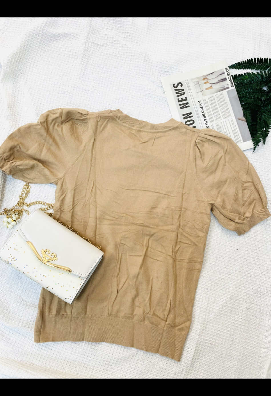 ✨ Soft & Comfy Everyday Top ✨ Perfect for Work, Brunch & Summer Days 🌸 #OOTD #Workwear #SpringOutfits #SummerTops #OFEEFAN 