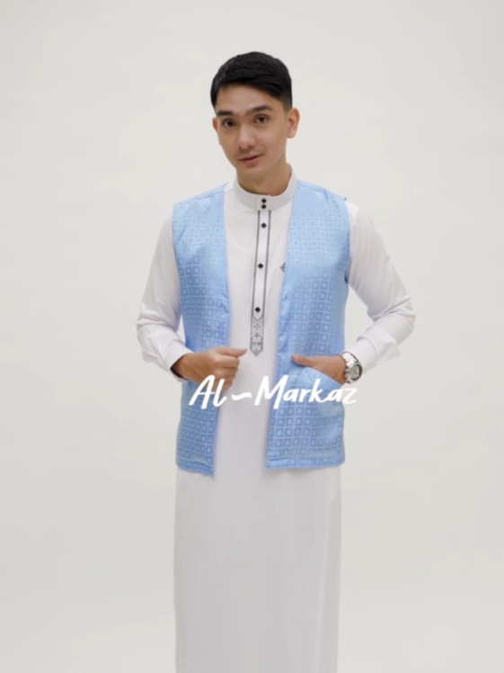 Rompi Jubah Pria Muslim Motif Kotak Kota  #rompijubah #jubahpria #jubahmuslim #jubahalmarkaz 