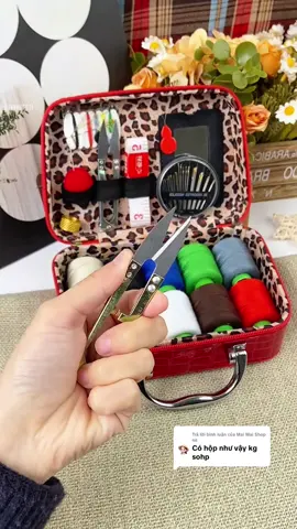 Trả lời @Mai Mai Shop nè có ạ, c nhấn vô video này để mua hộp kim chỉ có vali nha 