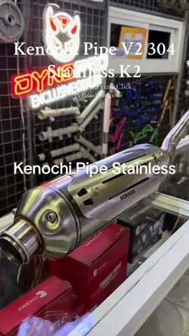 Solid mga Boss!!! Kenochi Pipe Stainless #motorcycle #motor #indoconcept🇮🇩 #solid #kenochi 