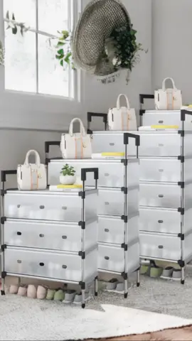 [ready] Rak Sepatu Anti Debu 3/4/5/6 lapis/ Rak sepatu sederhana/rak penyimpanan dengan penutup/Shoe Rack Lemari Sepatu Kotak Sepatu #raksepatu #raksusun #fyp #rak #wibgajian 