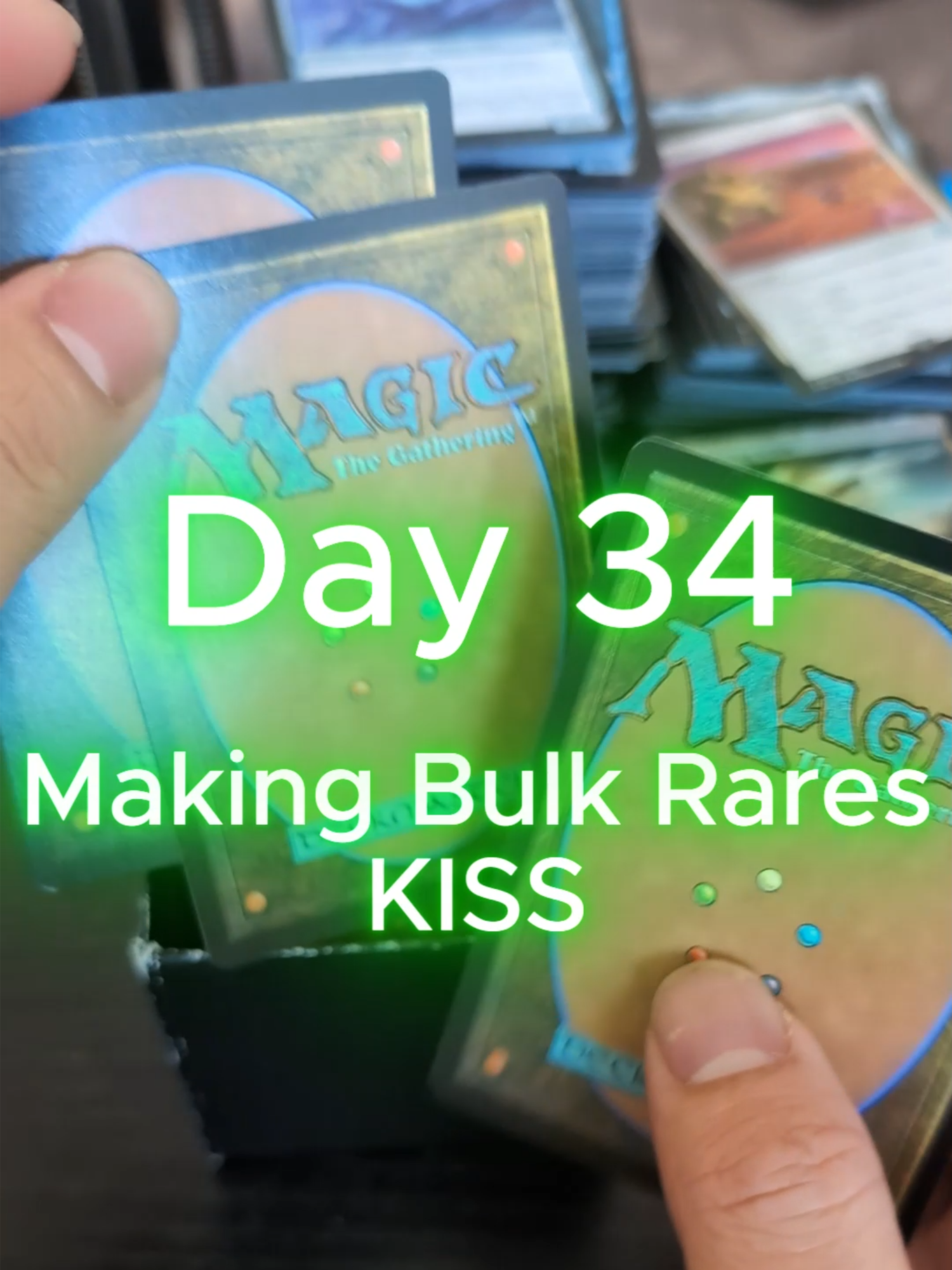 Day 34 of Bulk Kissing #magicthegathering #mtgtiktok #mtg #tcg #kissing