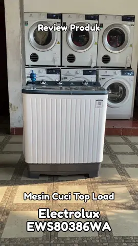 ✨ Unboxing time! ✨ Kenalan sama partner cuci baju yang baru: Electrolux EWS80386WA 🧺 Mesin cuci dua tabung 8kg yang siap bikin cucian makin bersih & hemat energi ⚡ 🌟 Fitur Unggulan: • Power Pulsator — cuci optimal, tapi tetap lembut • Extra Rinse — cucian lebih bersih maksimal • AirTurbo — pengeringan cepat • 1 Tahun Garansi Resmi nyuci jadi lebih praktis dan hemat waktu, effortless, hasil cucian lebih bersih & pakaian lebih awet 👕✨ #ElectroluxIndonesia #Mesincuciduatabung #Electronic #whsaleelectronics 