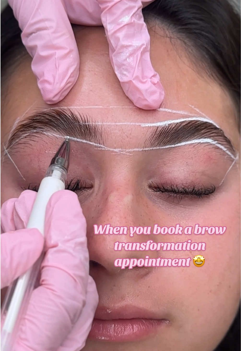 Brow transformation with a brow Lami 💖  #microbladingeyebrows #microbladingstudio #microbladingtraining #browtransformation 