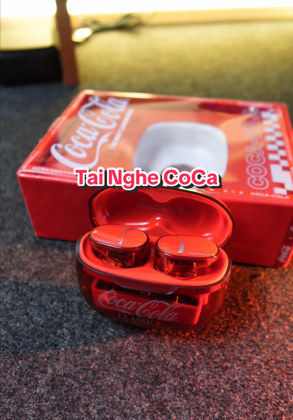 Tai nghe bluetooth Coca thiết kế đẹp, nghe nhạc cực kì hay trong tầm giá #ongbobaconreview #LearnOnTikTok 