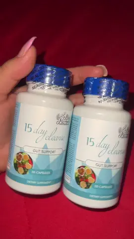 Limpieza con estas cápsulas 2 por 15 días ve por las tuyas✨